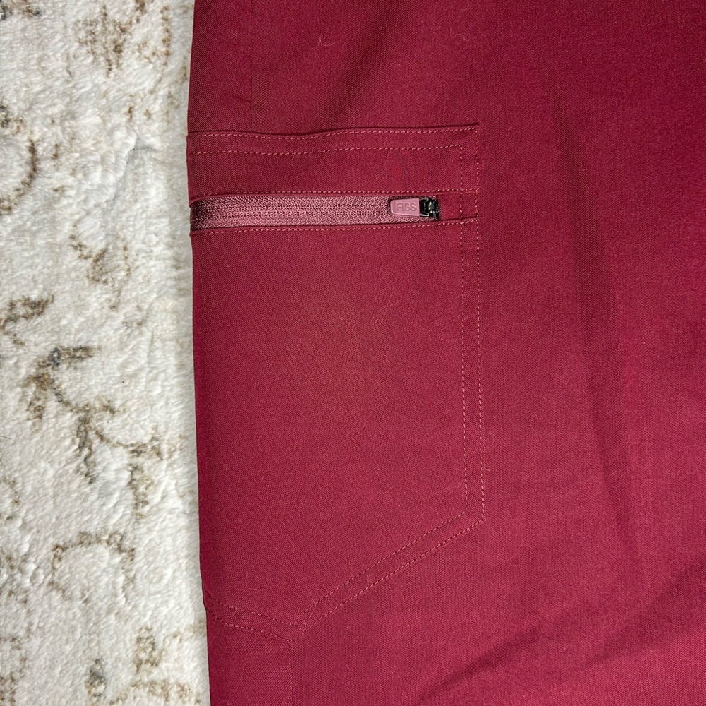 Figs burgundy mid rise Zamora Jogger
Pants PO# 3590 - Picture 3 of 7